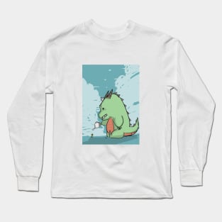 cute dino Long Sleeve T-Shirt